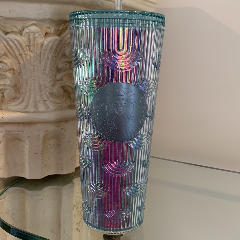 Starbucks iridescent mermaid scales 24 oz tumbler cup - Picture 5 of 8